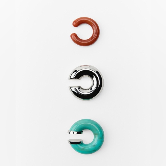 Zara Resin Ear Cuffs - Picture 1 of 3
